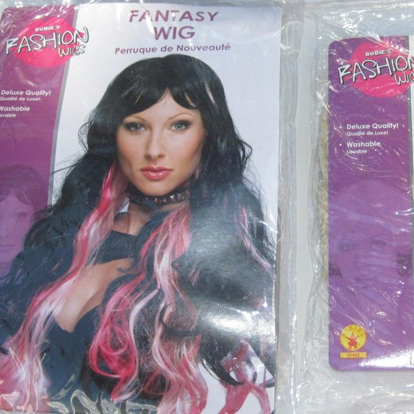 New In Bag    Bundle of 6 Halloween Wigs main image 7